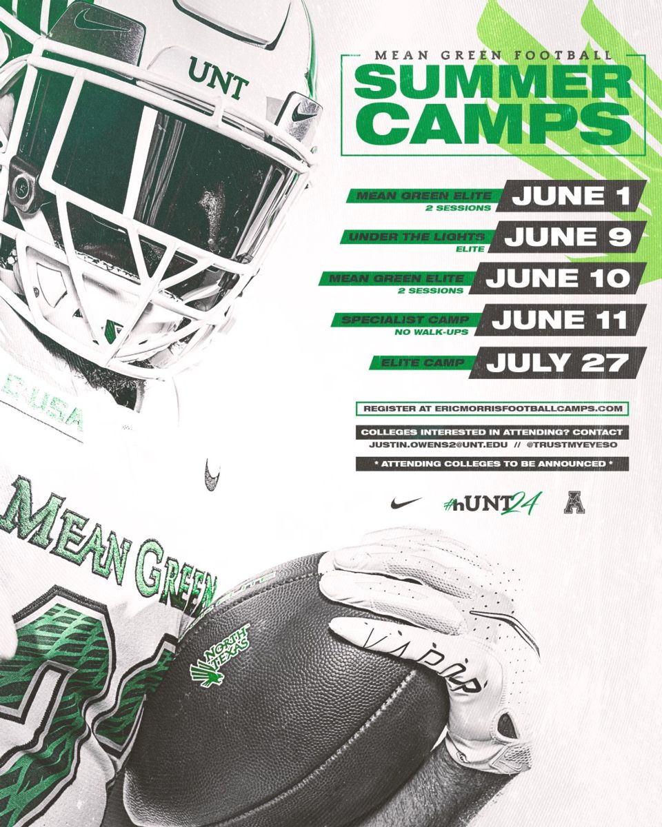 Eric Morris Football Camps in Denton, Texas